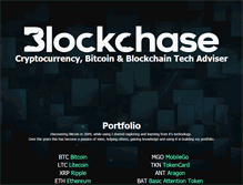 Tablet Screenshot of blockchase.com